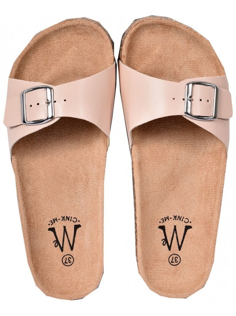 Sandale Mule Donna PREMIUM Beige - Kiabi