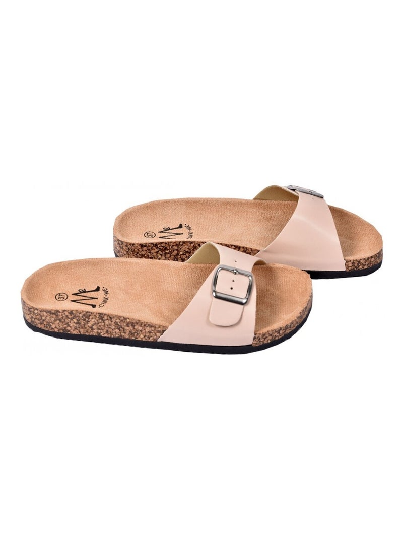 Sandale Mule Donna PREMIUM Beige - Kiabi