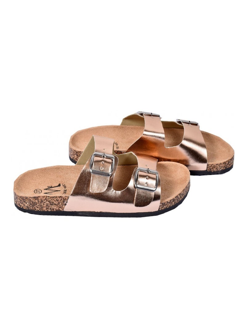 Sandale Mule Donna PREMIUM Bronzo - Kiabi