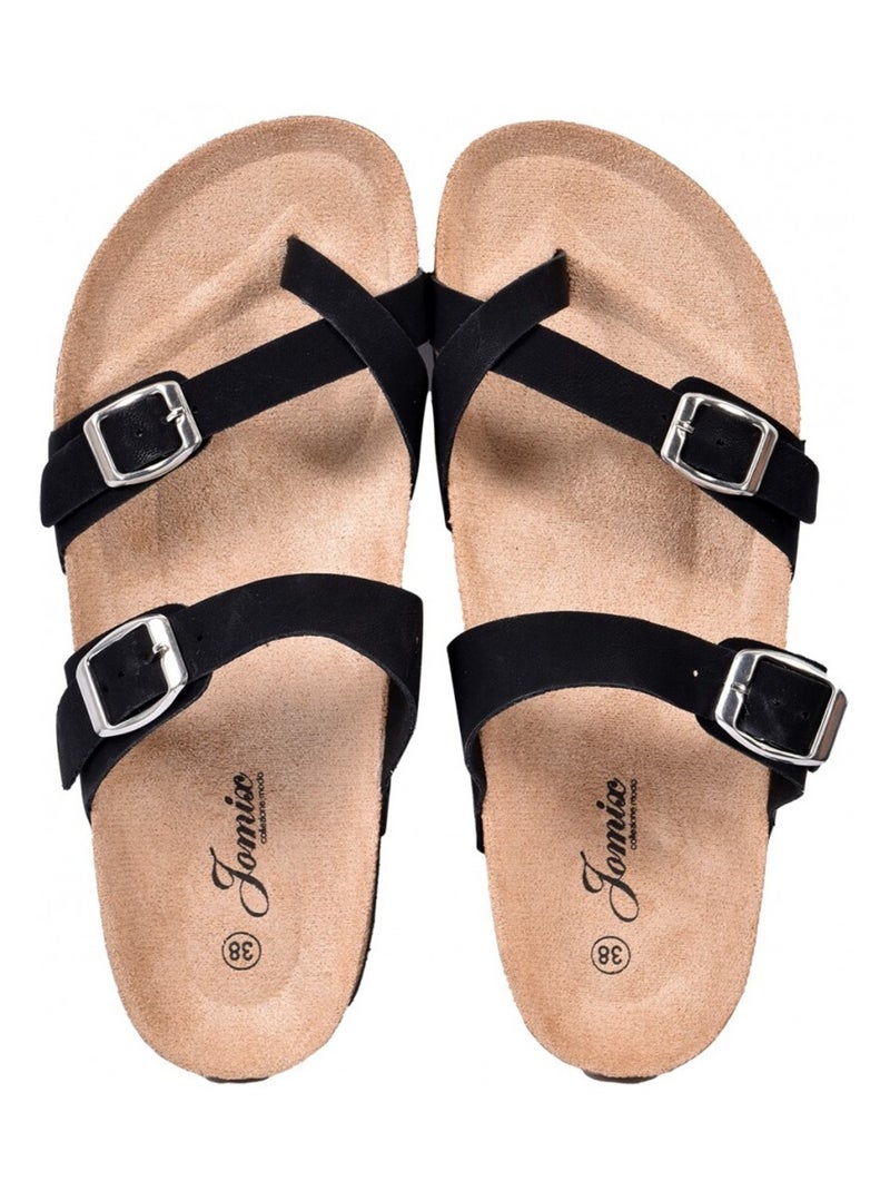Sandale Mule Donna PREMIUM Nero - Kiabi