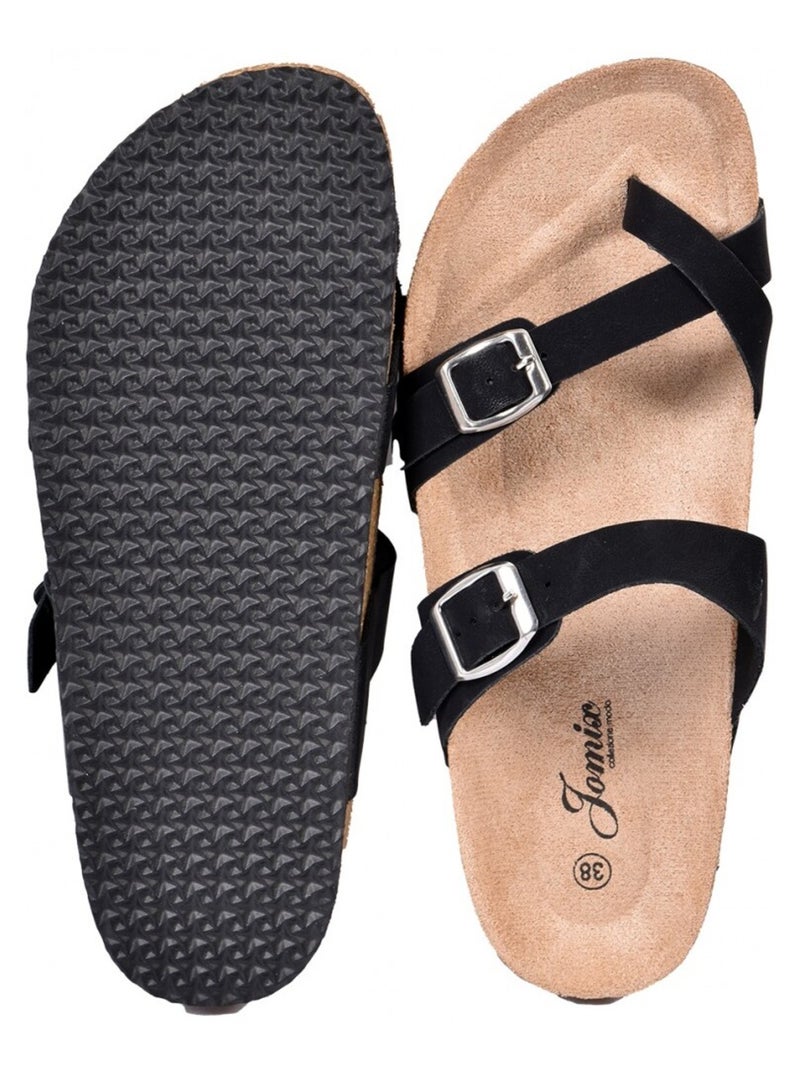 Sandale Mule Donna PREMIUM Nero - Kiabi
