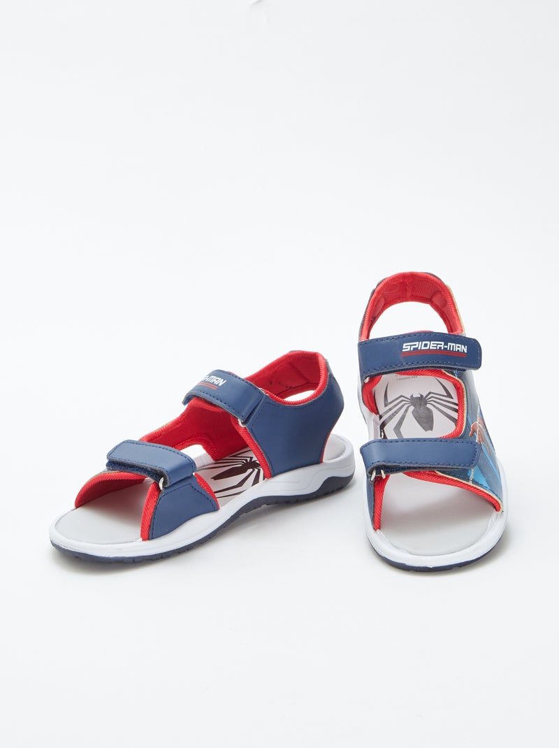 Sandali a strappo 'Spider-Man' 'Marvel' BLU - Kiabi