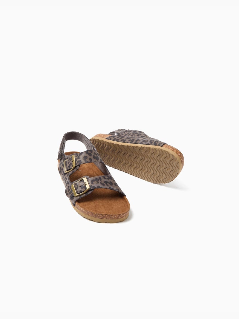 Sandali animal print, MO Fashion Multicolore - Kiabi