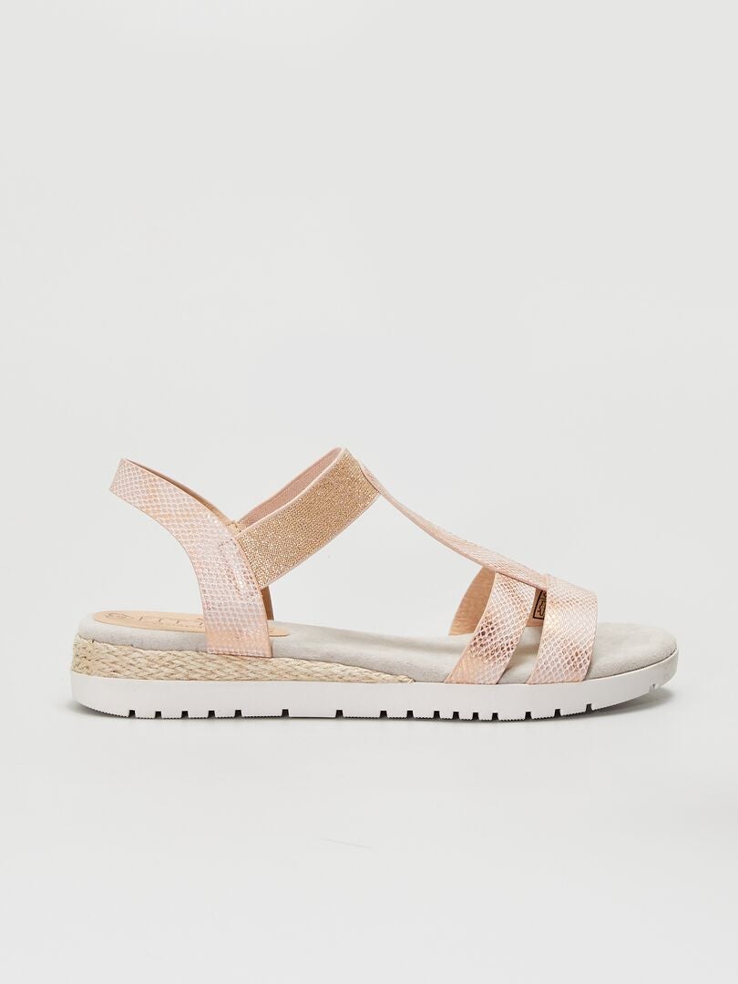 Sandales Femme Ouverte à L'avant Avec Talon Bloc - Taille 36, Style Décontracté Chic