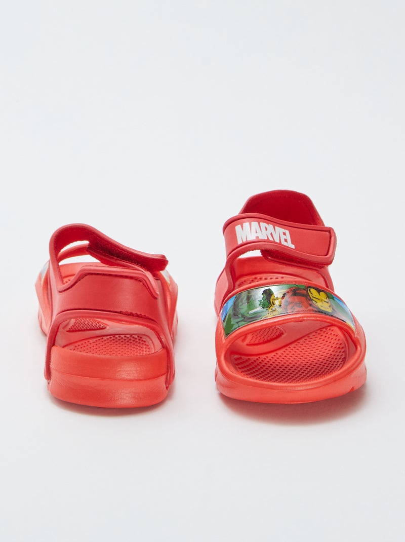 Sandali 'Avengers' 'Marvel' ROSSO - Kiabi