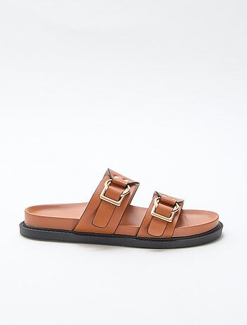 Sandali bassi a doppia fascia