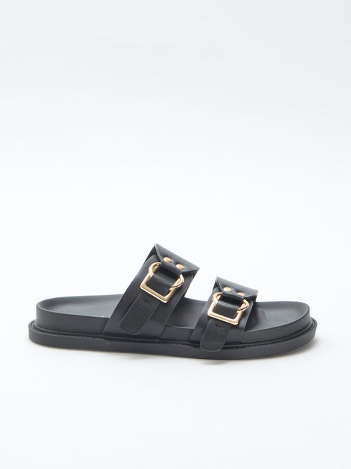 Sandali bassi a doppia fascia - Kiabi