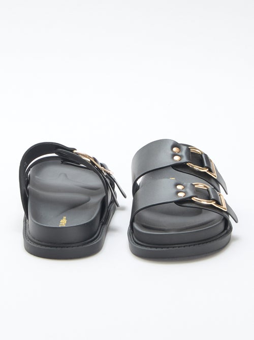 Sandali bassi a doppia fascia - Kiabi