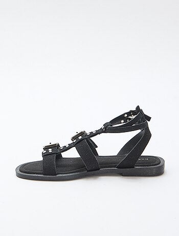 Sandali bassi con listini