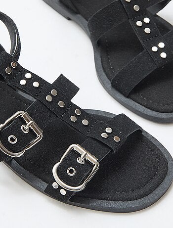 Sandali bassi con listini