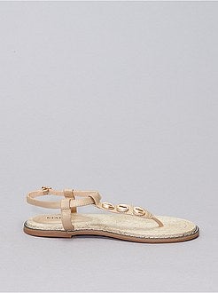 Sandali bassi conchiglie - Kiabi