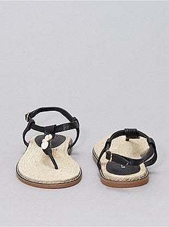 Sandali bassi conchiglie - Kiabi