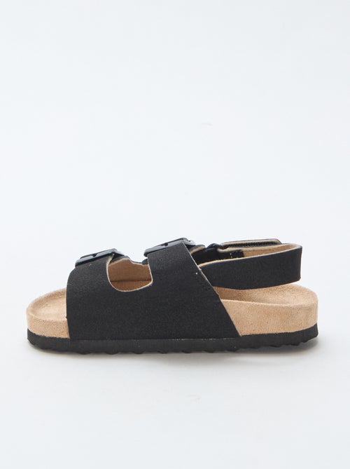 Sandali bassi in simil suede - Kiabi