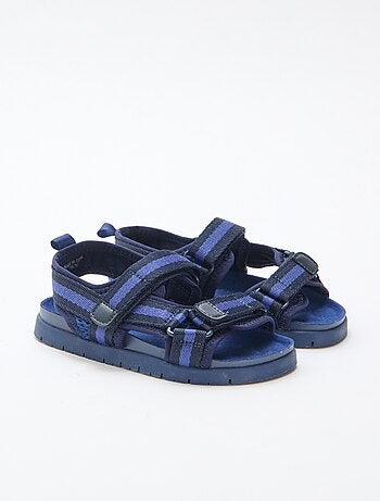 Sandali blu con velcro