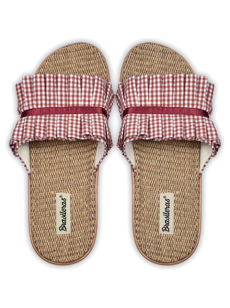 Sandali Brasileras donna Rosso - Kiabi