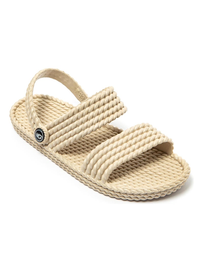 Sandali Brasileras donna suola in gomma antiscivolo Beige - Kiabi