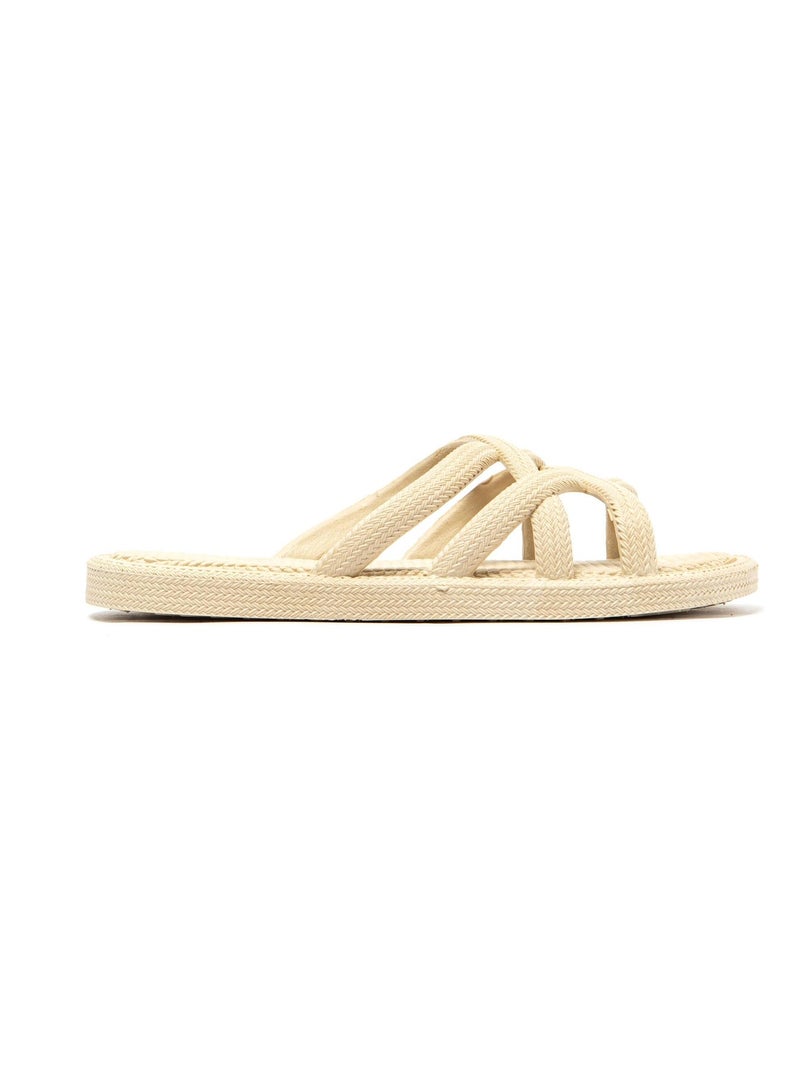 Sandali Brasileras donna suola in gomma antiscivolo Beige - Kiabi