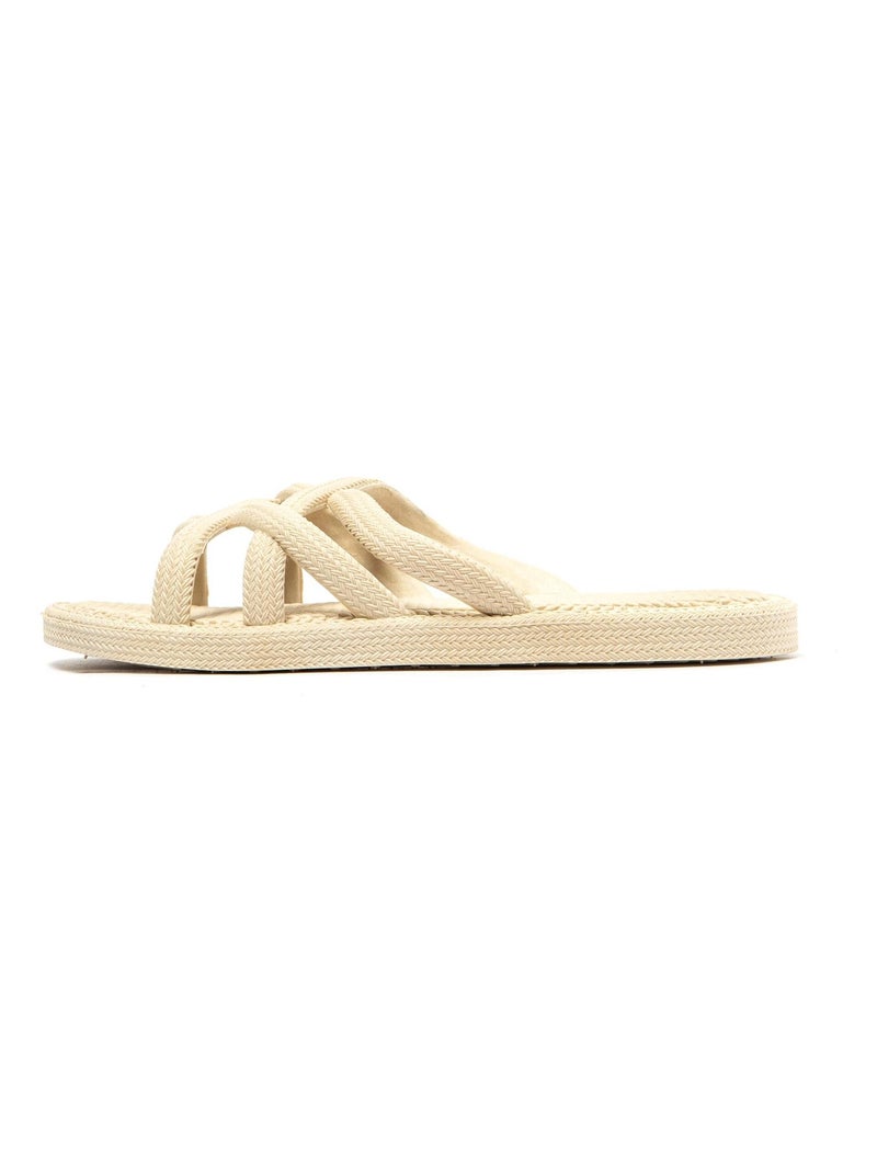 Sandali Brasileras donna suola in gomma antiscivolo Beige - Kiabi
