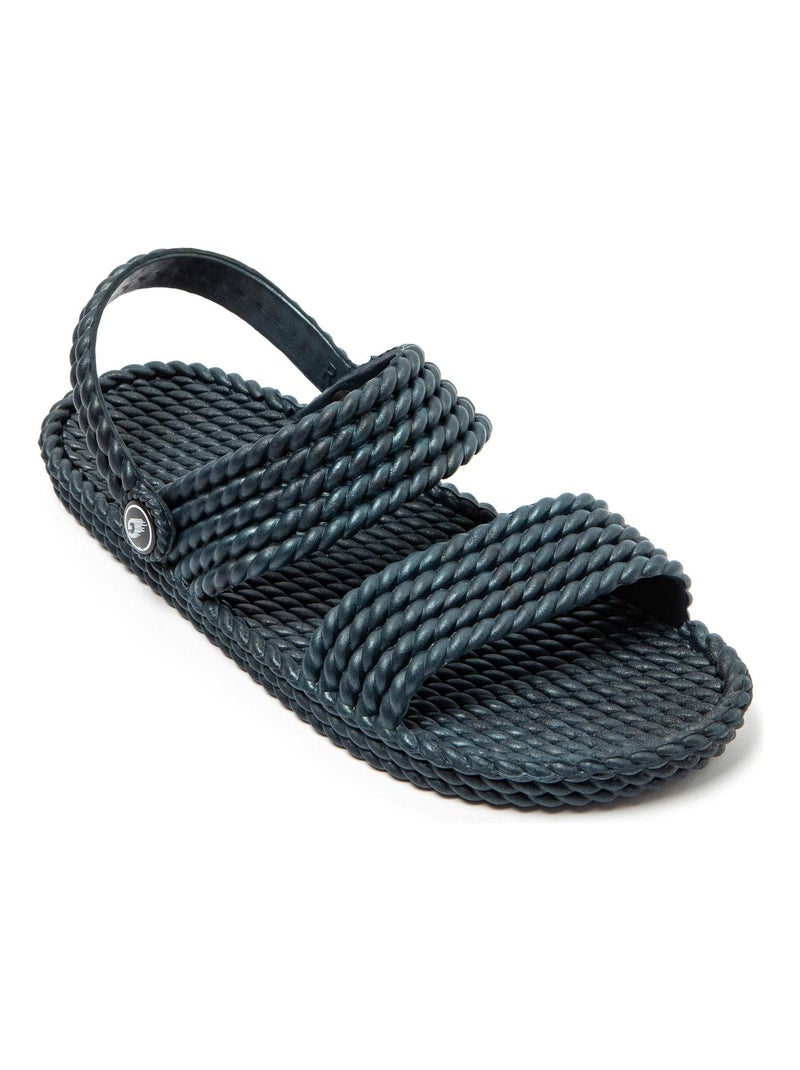 Sandali Brasileras donna suola in gomma antiscivolo Blu scuro - Kiabi