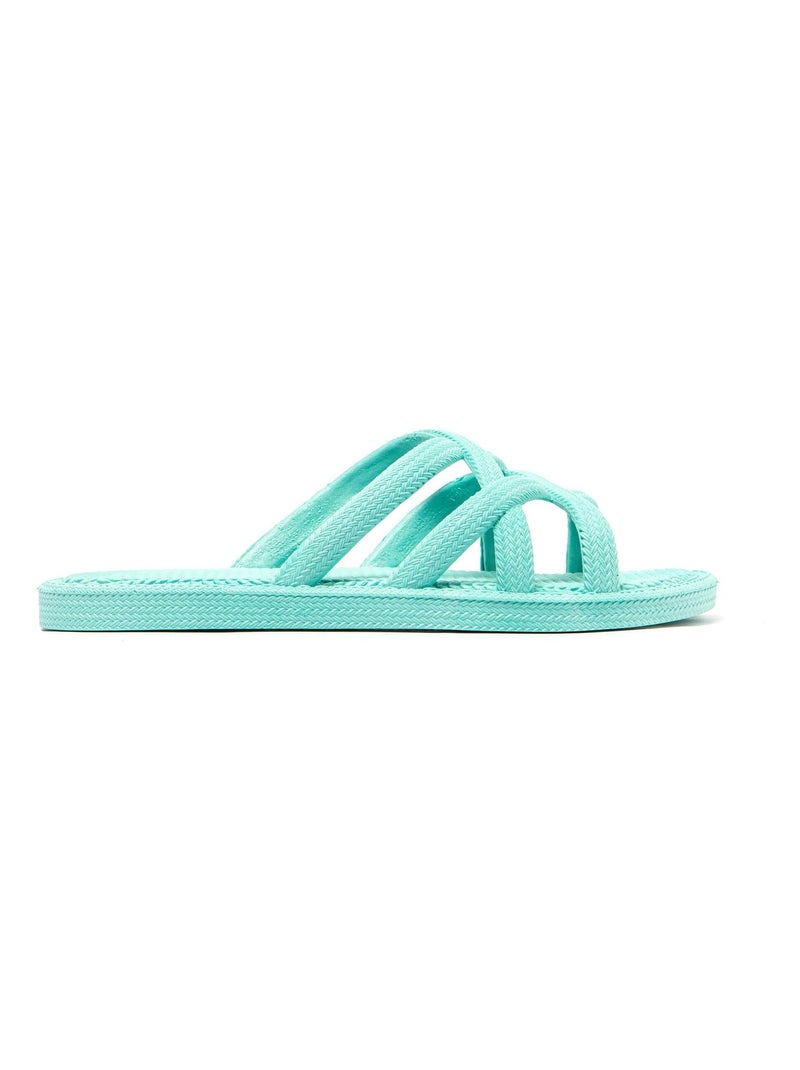 Sandali Brasileras donna suola in gomma antiscivolo Verde chiaro - Kiabi