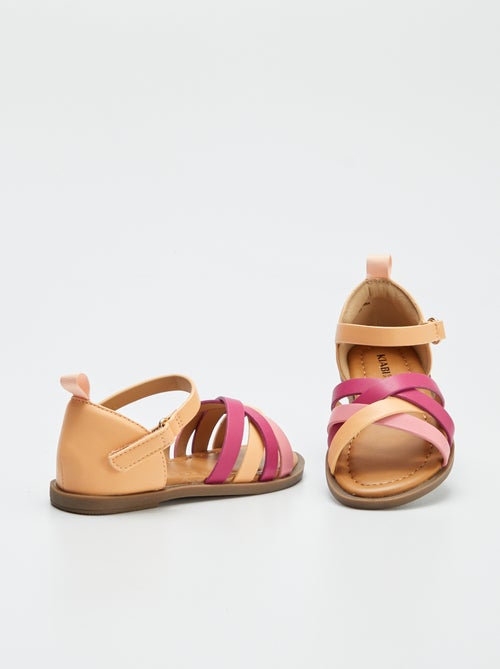 Sandali cangianti multi-cinturino - Kiabi