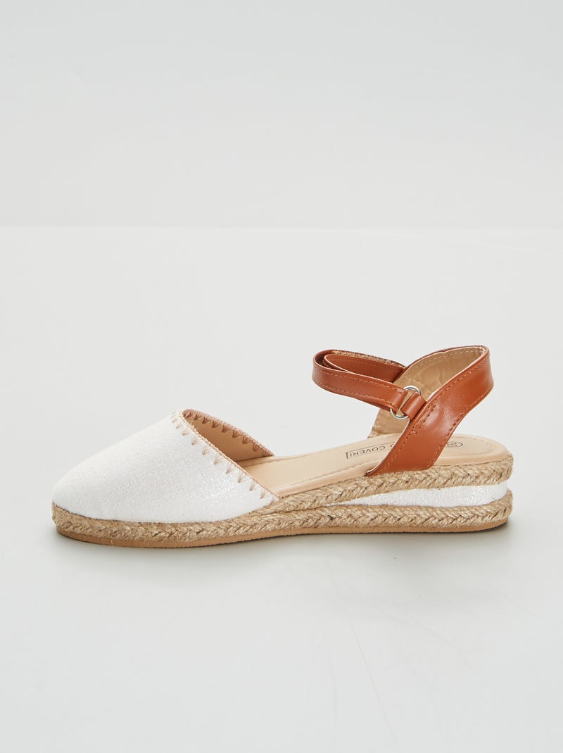 Sandali chiusi bianco - Kiabi