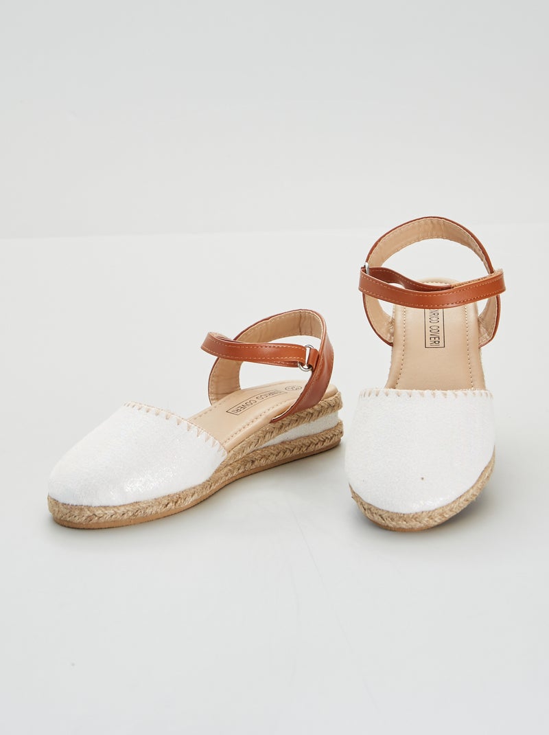 Sandali chiusi bianco - Kiabi