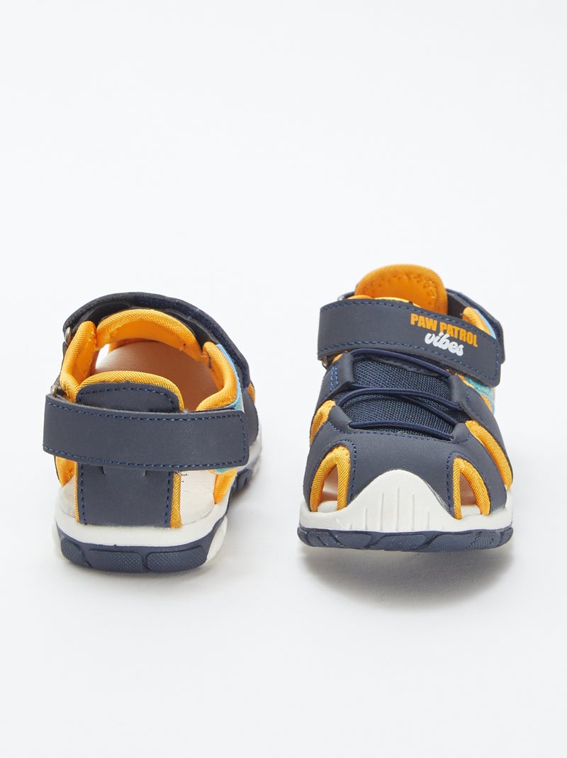 Sandali chiusi con strappi 'Paw Patrol' BLU - Kiabi