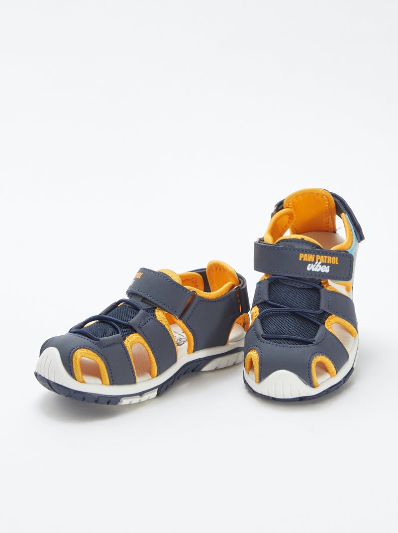 Sandali chiusi con strappi 'Paw Patrol' BLU - Kiabi