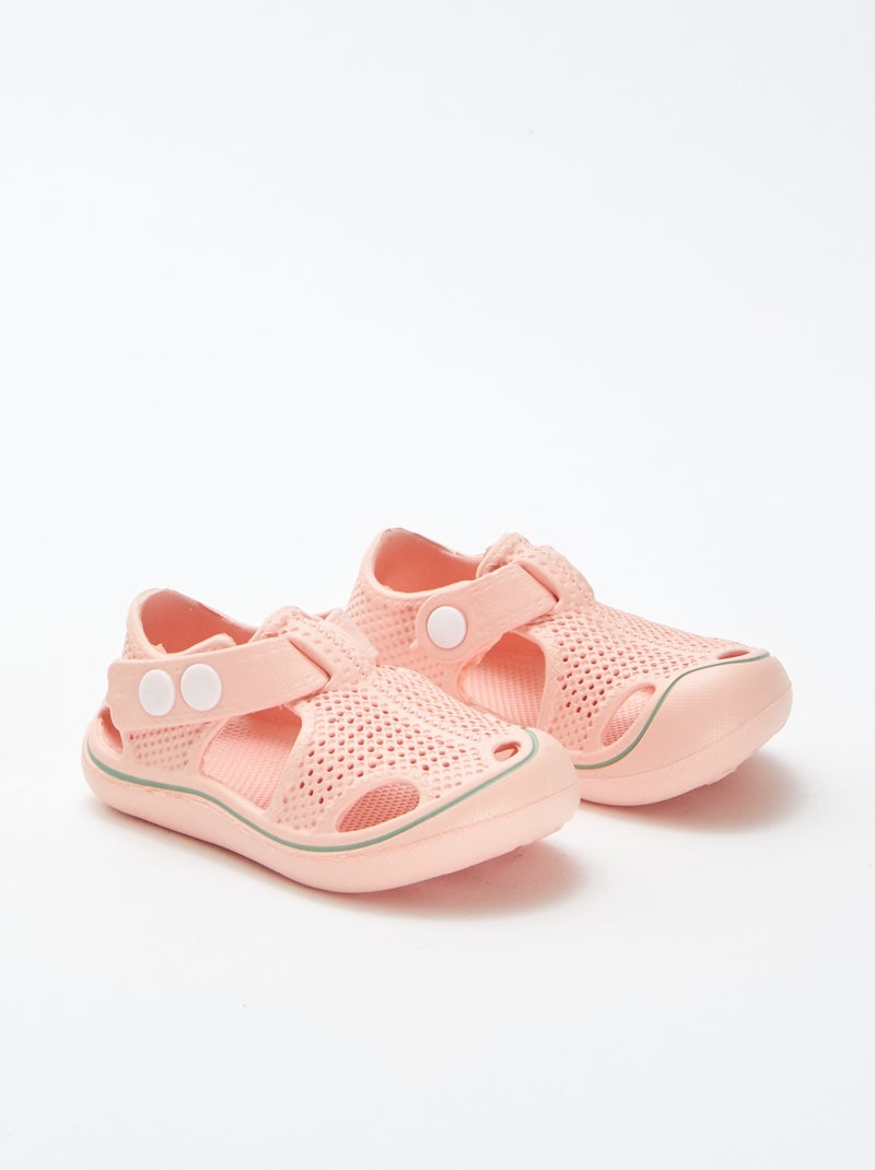 Sandali chiusi in plastica preformata ROSA - Kiabi