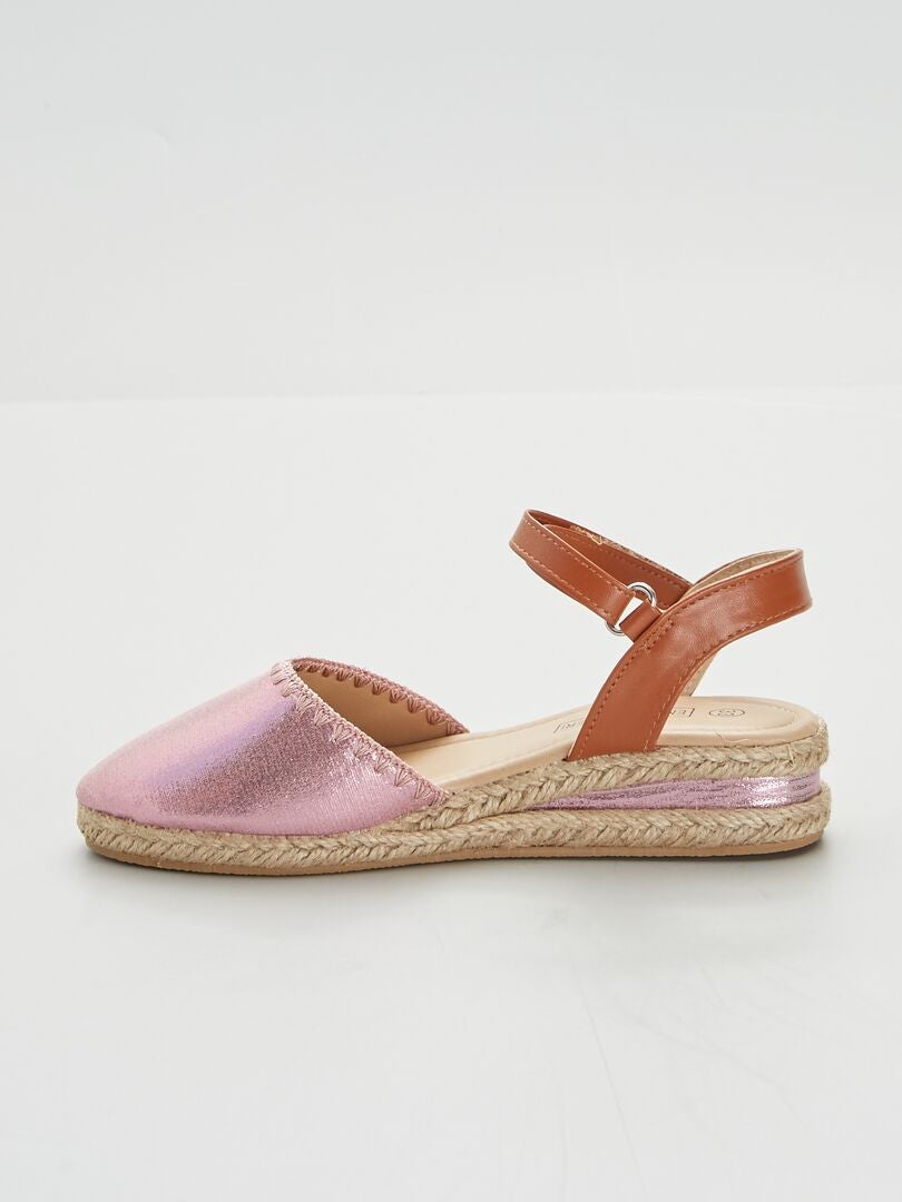 Sandali chiusi rosa - Kiabi