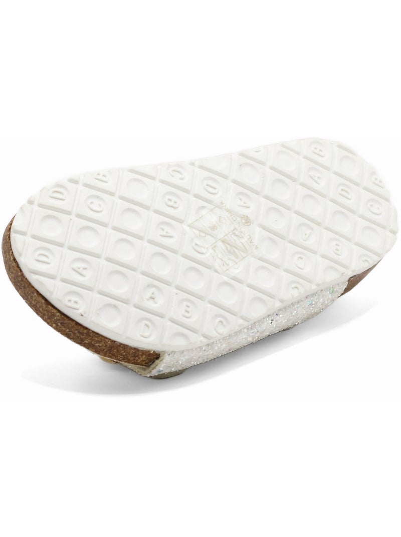 Sandali cinturino incrociato Bianco - Kiabi
