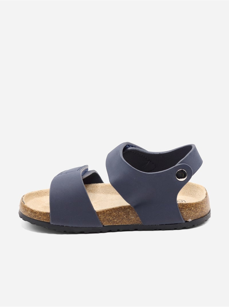Sandali cinturino incrociato Blu scuro - Kiabi
