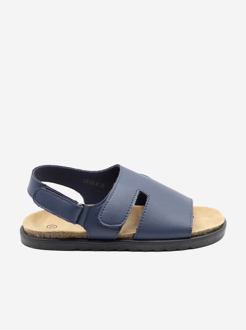 Sandali cinturino incrociato Blu scuro - Kiabi