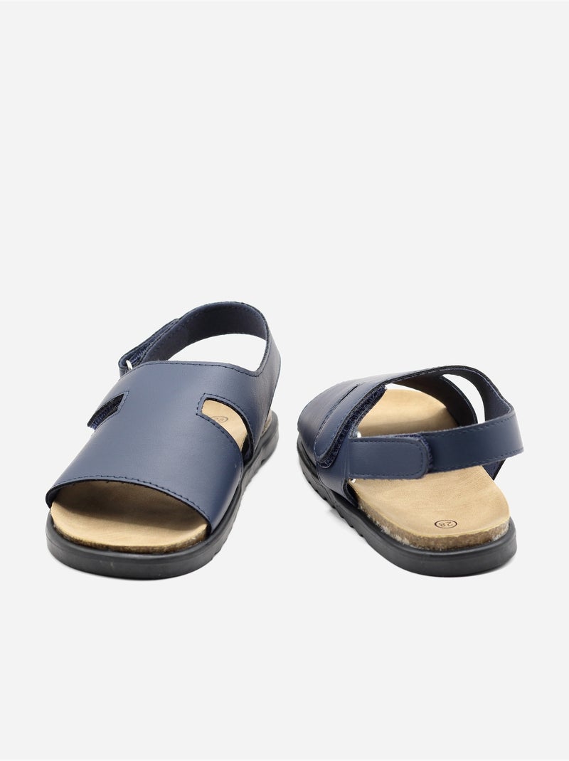 Sandali cinturino incrociato Blu scuro - Kiabi