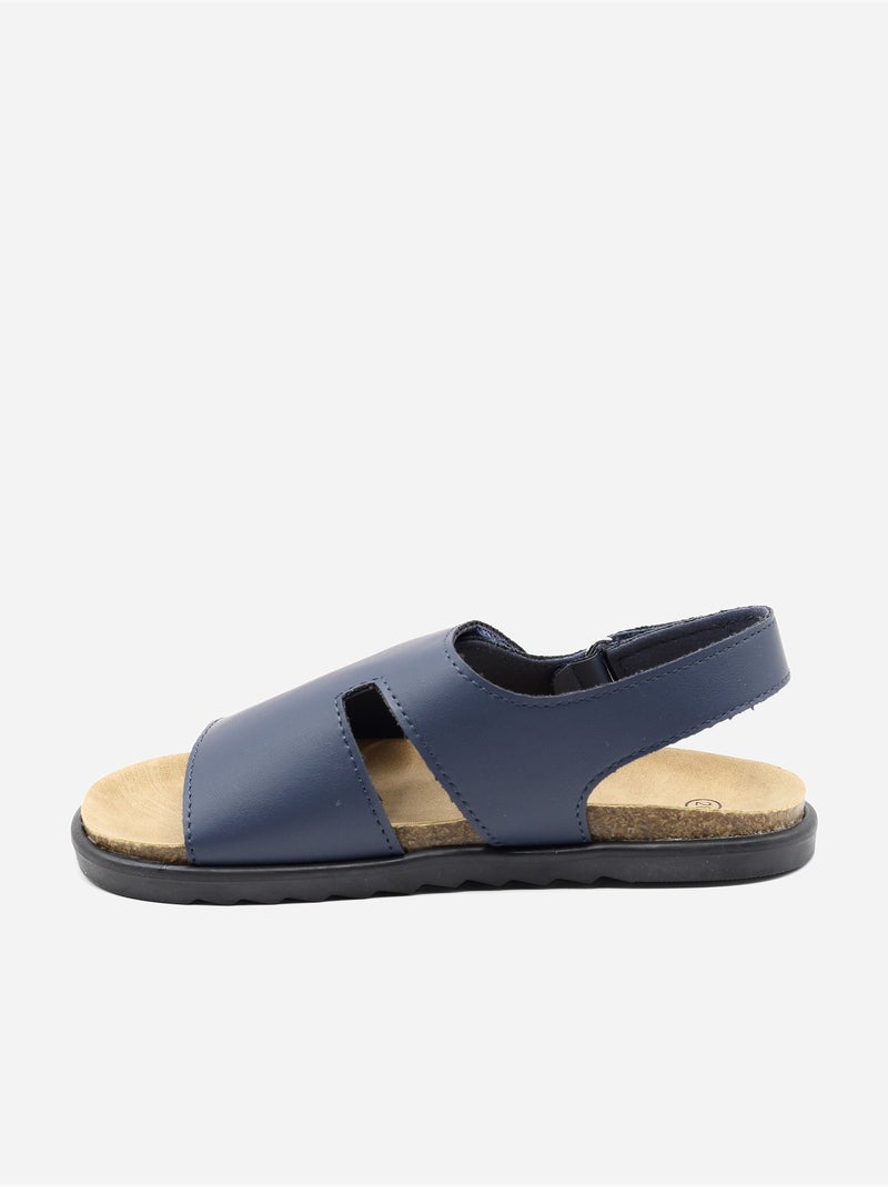 Sandali cinturino incrociato Blu scuro - Kiabi