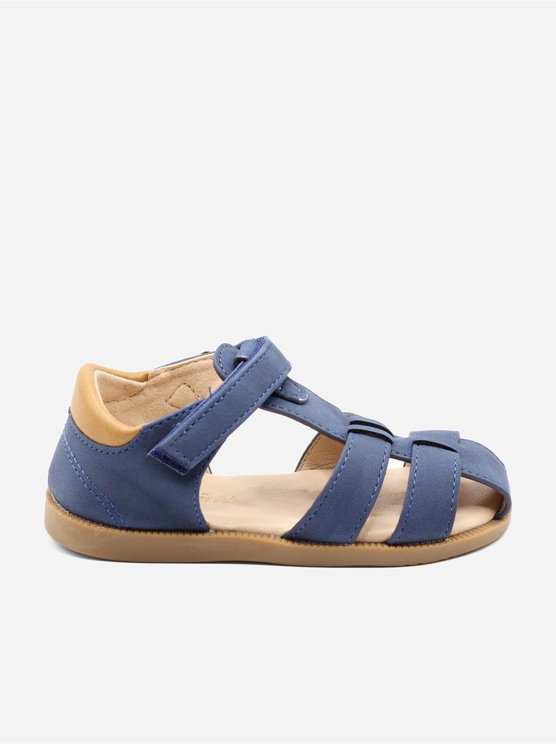 Sandali cinturino incrociato Blu scuro - Kiabi