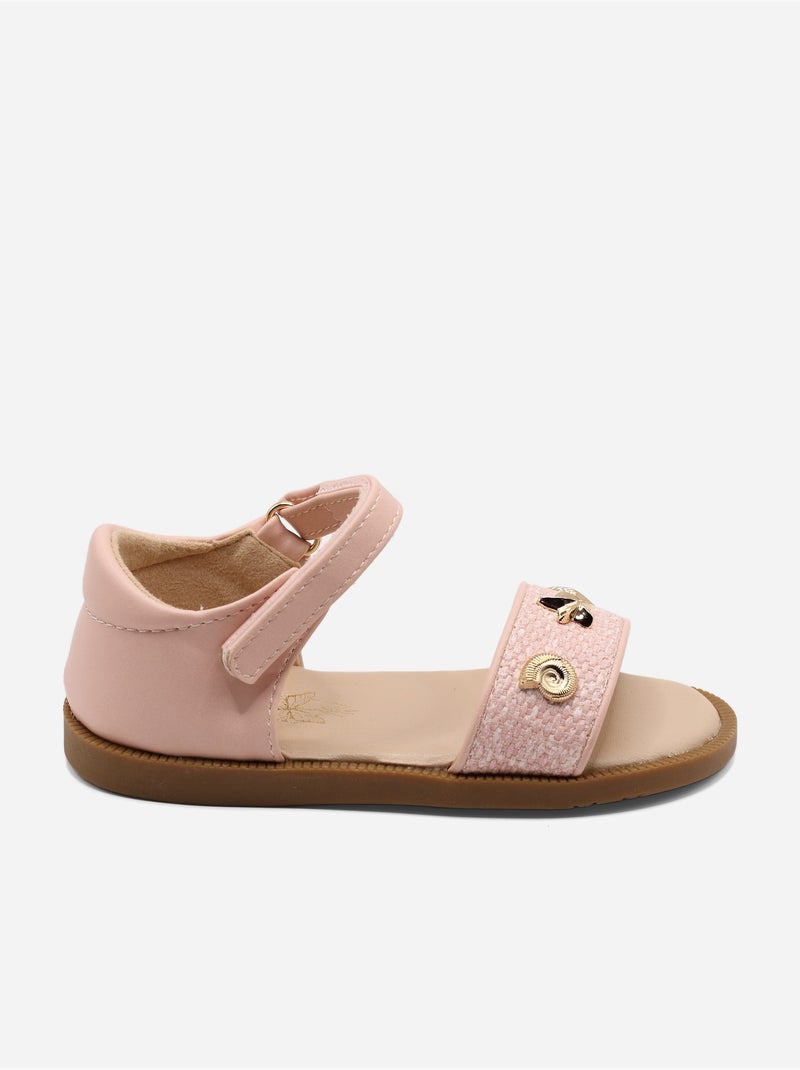 Sandali cinturino incrociato Rosa - Kiabi