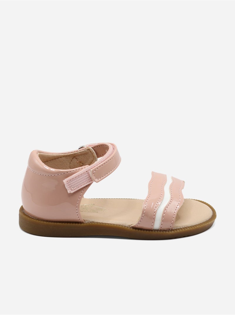 Sandali cinturino incrociato Rosa - Kiabi