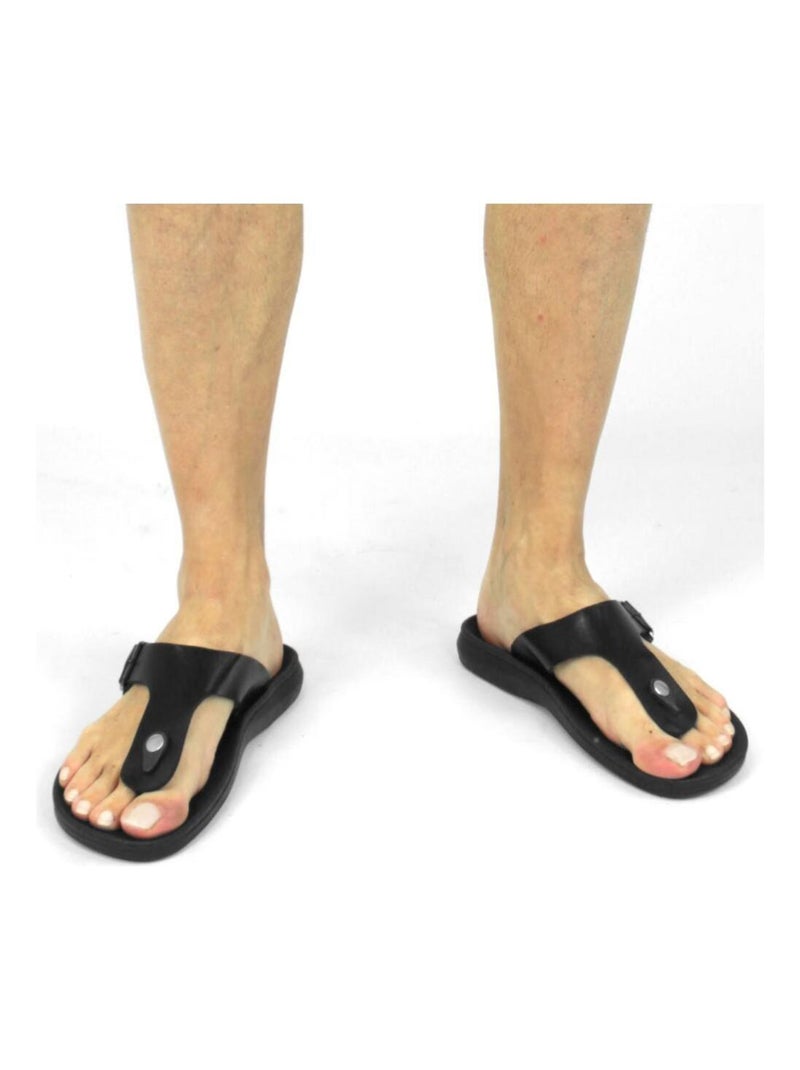 Sandali comfort Kebello Nero Nero - Kiabi