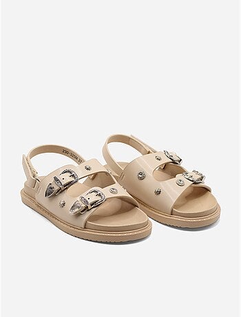 Sandali con chiusura a velcro