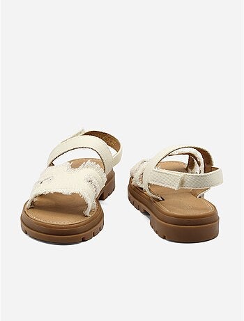 Sandali con chiusura a velcro