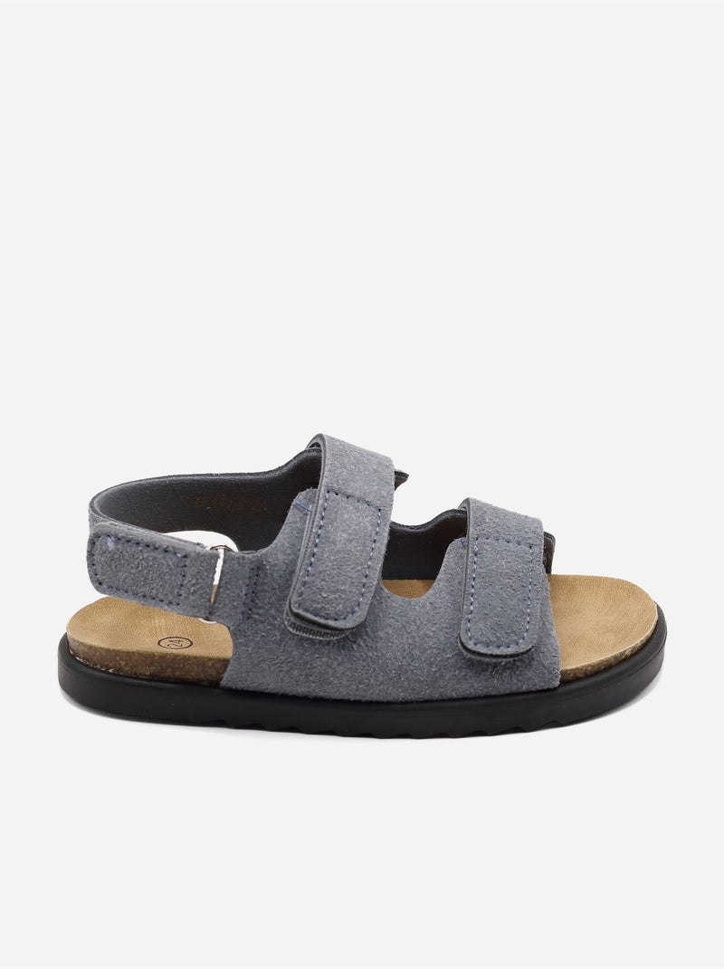 Sandali con chiusura a velcro Blu - Kiabi