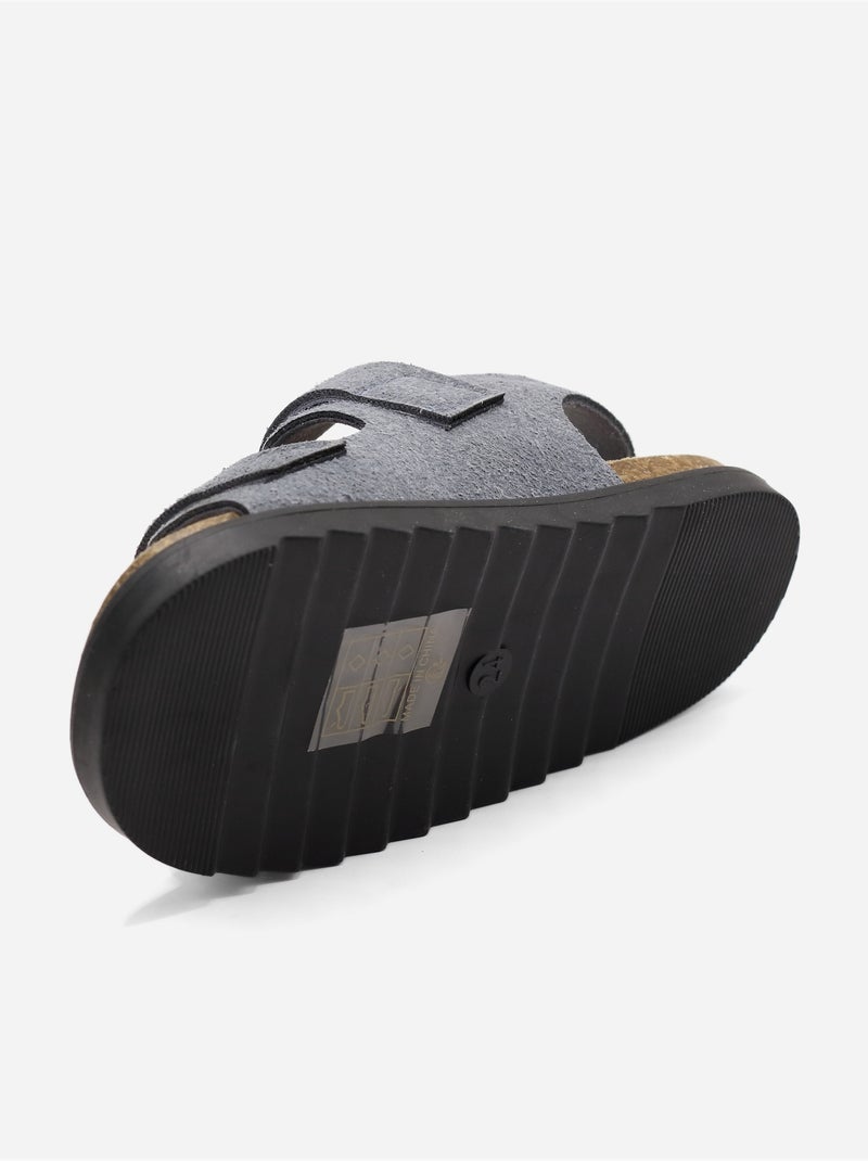 Sandali con chiusura a velcro Blu - Kiabi