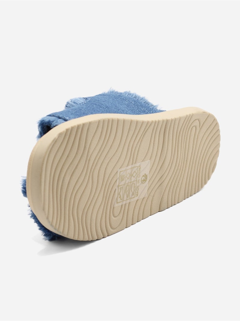 Sandali con chiusura a velcro Blu - Kiabi