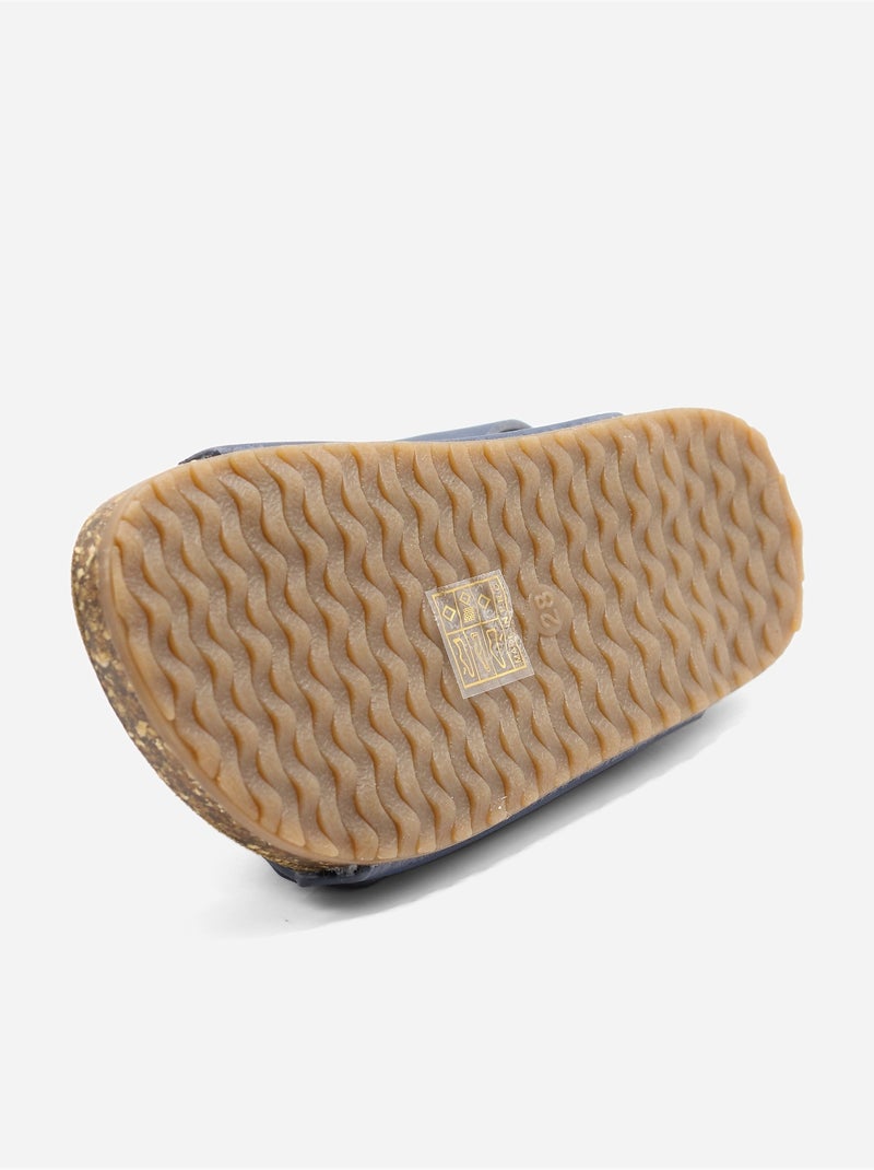 Sandali con chiusura a velcro Blu scuro - Kiabi