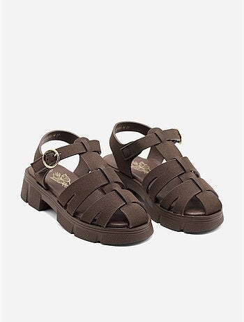 Sandali con chiusura a velcro