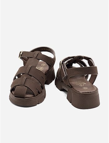 Sandali con chiusura a velcro