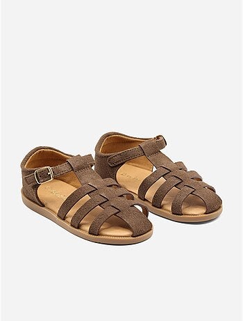 Sandali con chiusura a velcro