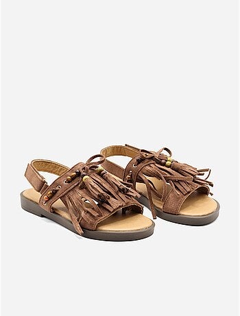 Sandali con chiusura a velcro